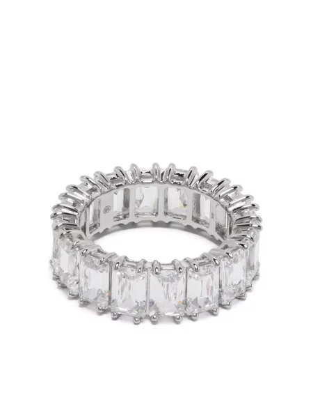 Inel Swarovski argintiu
