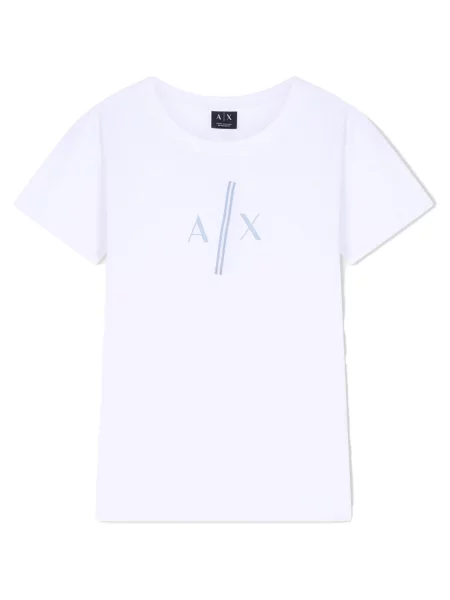 Tricou Armani Exchange alb