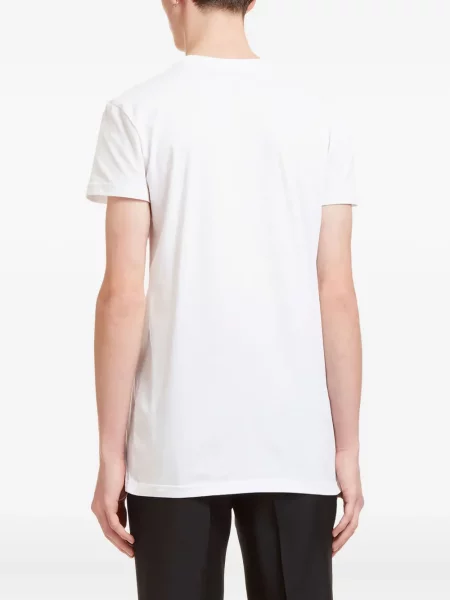 Tricou Aiezen cu decolteu rotund alb