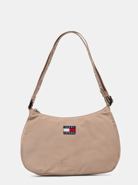 Чанта Tommy Jeans бежово