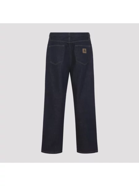 Jeansy Carhartt Wip niebieskie