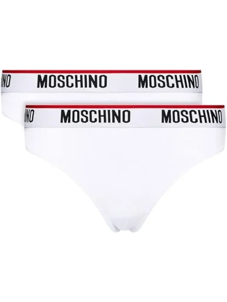 Majtki Moschino białe