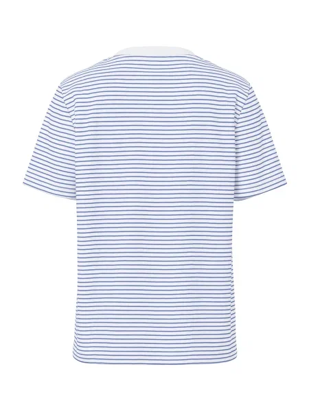 PIECES Tricou PCRIA albastru alb