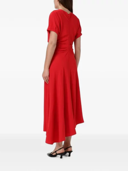 Rochie Meimeij asimetrică roșu