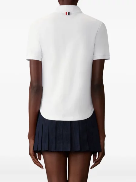 Cămașă Thom Browne scurtă alb