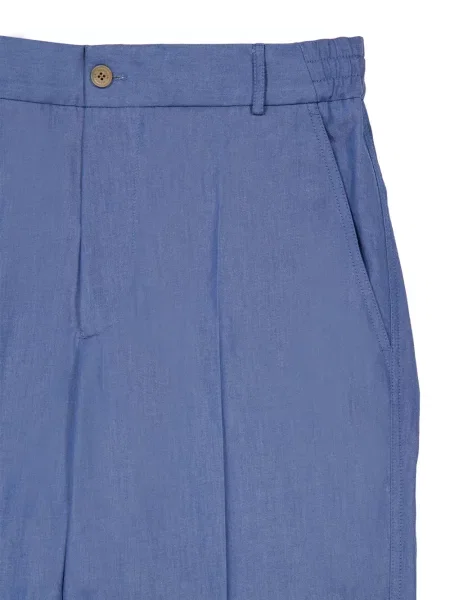 Pantaloni Moncler cu autograf albastru