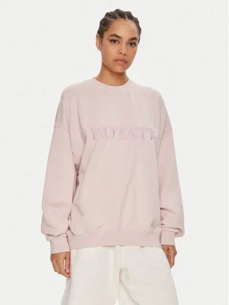 ROTATE Bluză Irisa Boxy Fit roz