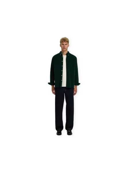 Cămașă Selected verde