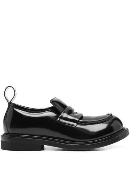 Pantofi loafer Moschino din piele negru