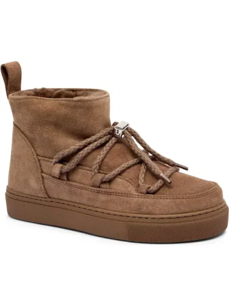 INUIKII Botine CLASSIC gri taupe maro