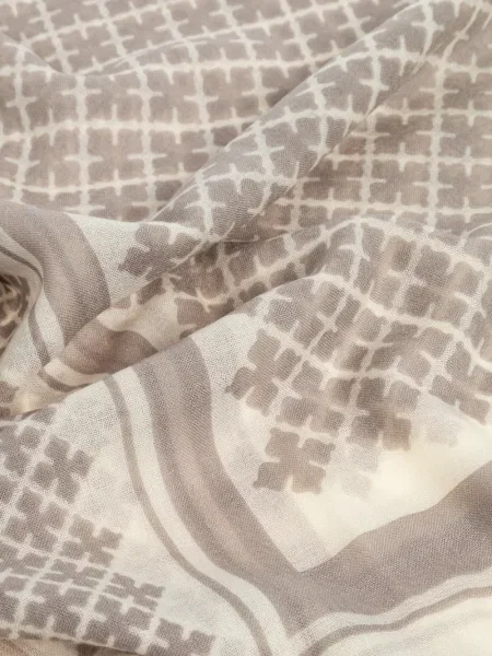 Fular By Malene Birger cu imprimeu geometric
