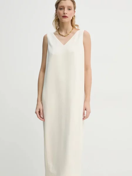 Theory rochie midi drept bej