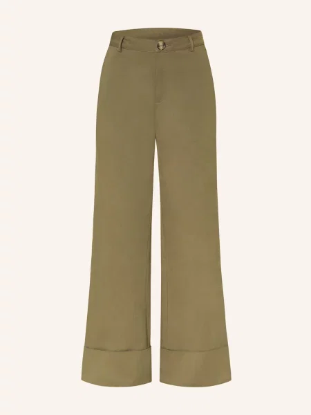 Mrs & Hugs Spodnie gruen khaki