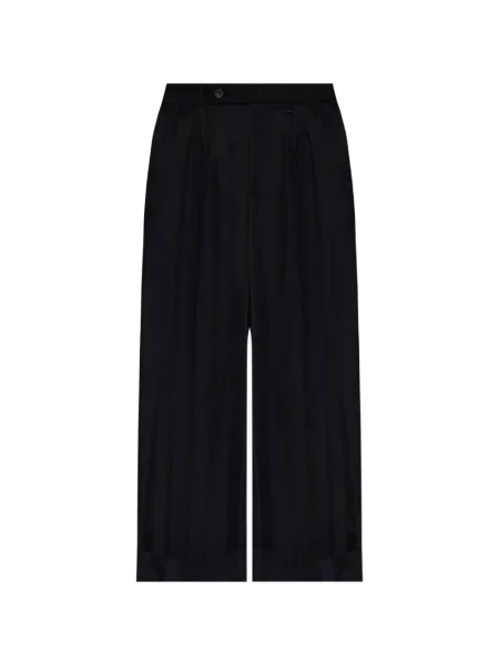 Pantaloni Vivienne Westwood de lână negru