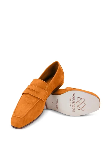 Szarvasbőr loafer Sophique narancsszínű