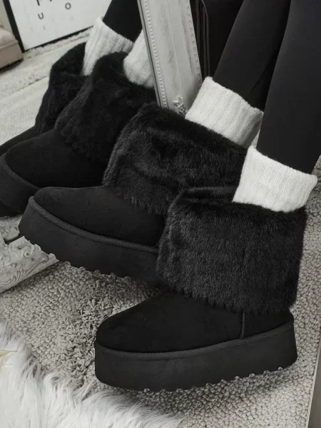 Blană botine Resti negru