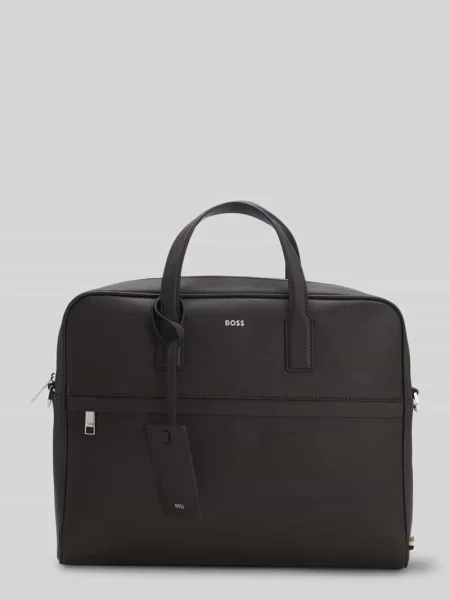 Torba Boss skórzana brązowa