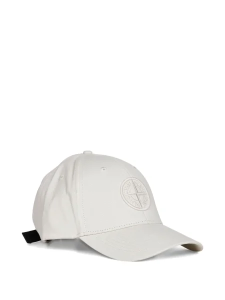 Șapcă Stone Island cu strasuri alb