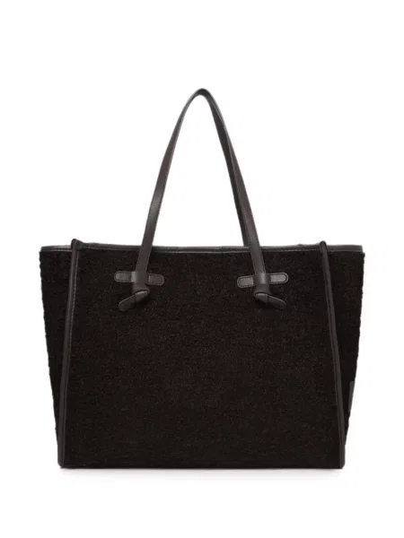 Bouclé geantă shopper Gianni Chiarini maro