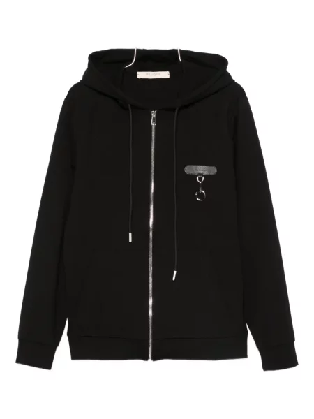 Суичър с качулка Yes London черно