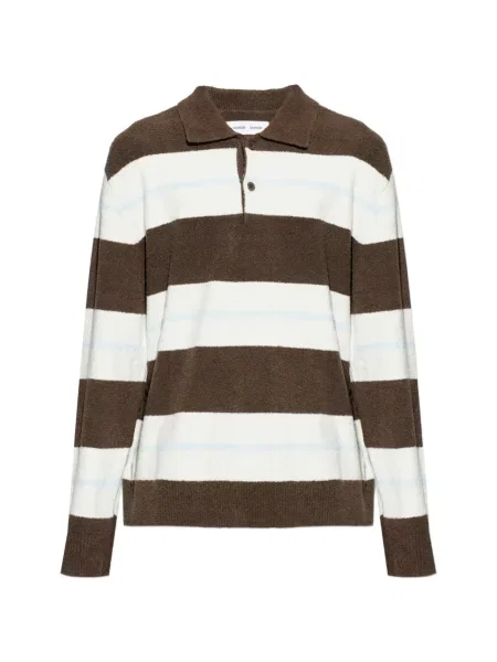 Polo Samsøe Samsøe cu dungi maro