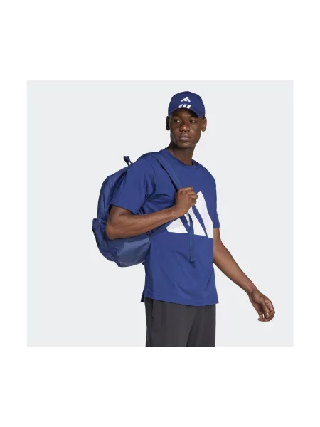 ADIDAS SPORTSWEAR Tehnička sportska majica Essentials tamno / bijela plava