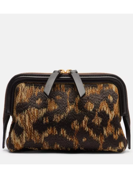 Geanta crossbody Etro din piele maro