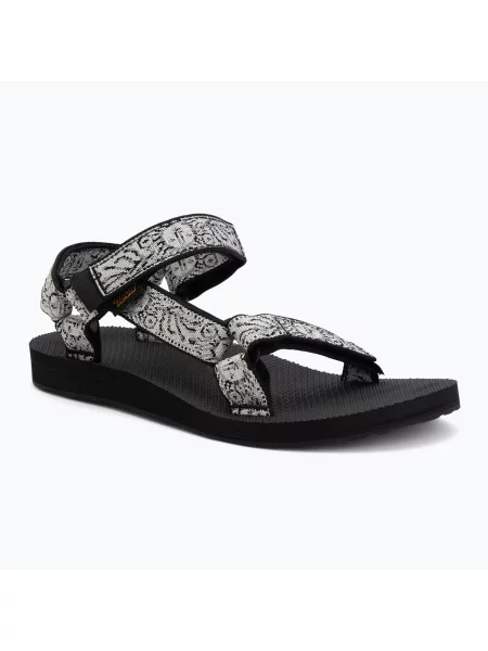 Sandale pentru femei Teva Original Universal windy summer black/white alb