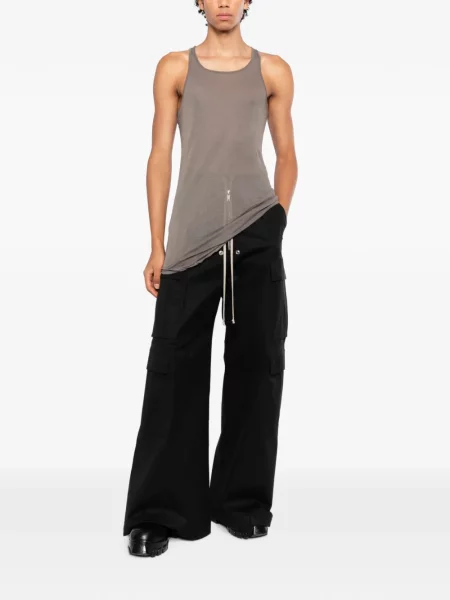 Vestă Rick Owens tricotate gri
