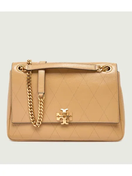 TORY BURCH De piele geantă pe umăr Charlie bej