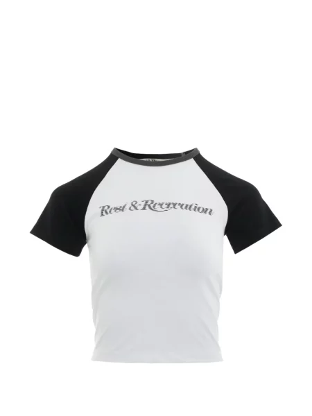 Tričko Rest&recreation biela