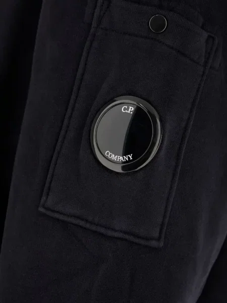 Hanorac din fleece C.p. Company din fleece negru