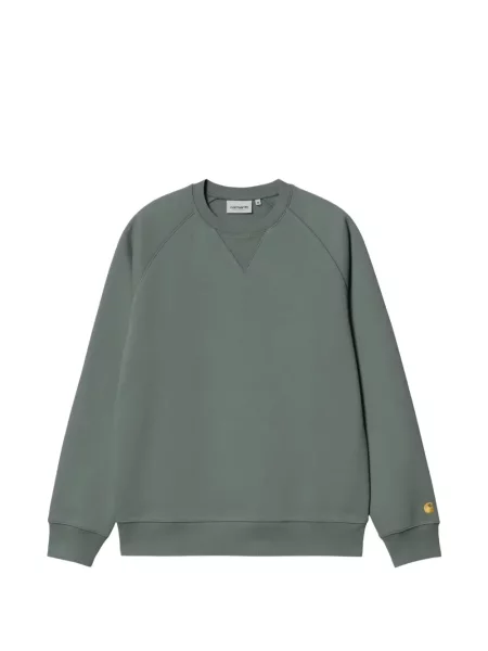 Hanorac Carhartt Wip cu broderie verde