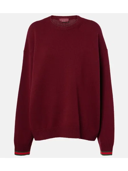 Volneni pulover Gucci bež