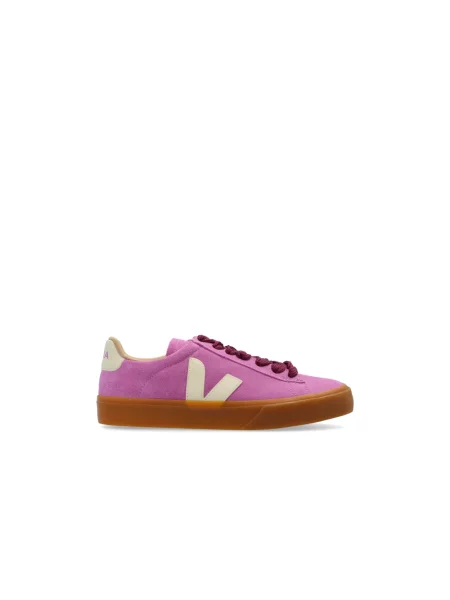 Sneakersy Veja Campo zamszowe fioletowe