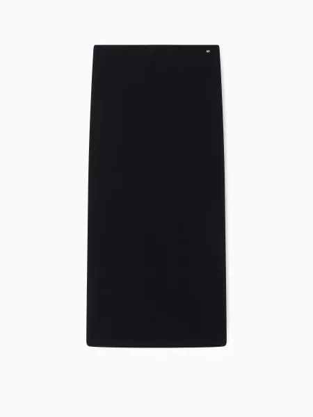Юбка миди Armani Exchange черная