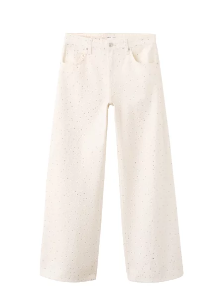 MANGO Jeans ESTRELLA transparent / denim alb