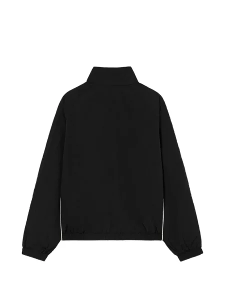 Geacă de vânt Palm Angels cu dungi cu imagine negru