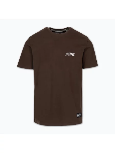 Tricou pentru bărbați Pitbull O'Side Small chocolate