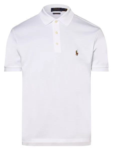 Polo Ralph Lauren Tricou bej / maro / verde alb