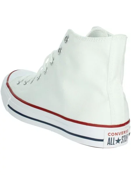 Členkové topánky Converse biela