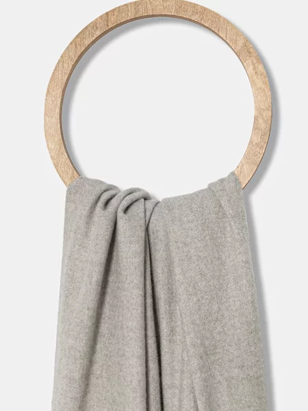 Однотонный шарф Answear.lab серый