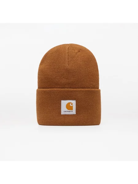 Haftowany zegarek Carhartt Wip brązowy