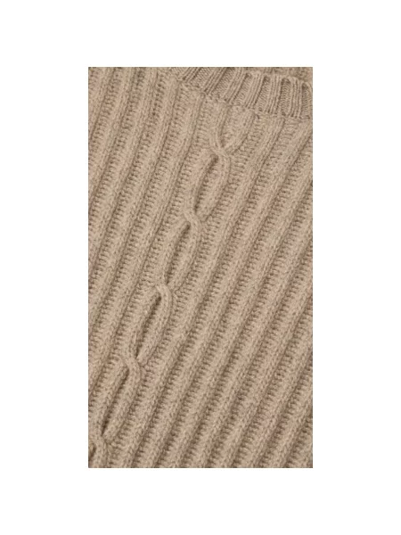 Sweter Loro Piana brązowy
