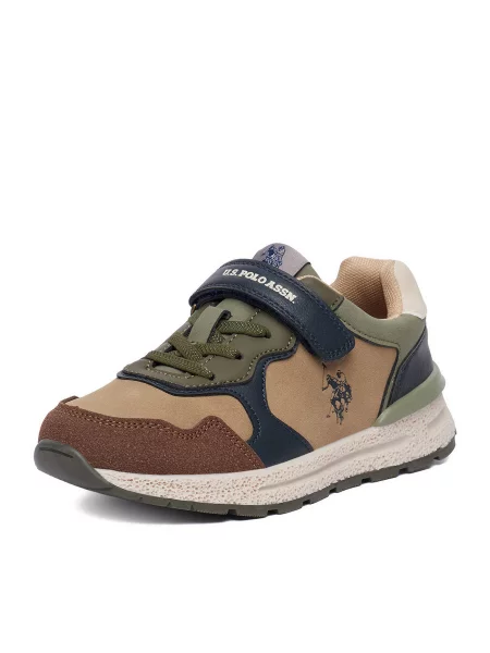 Sneakersy U.S. Polo Assn. hnědá
