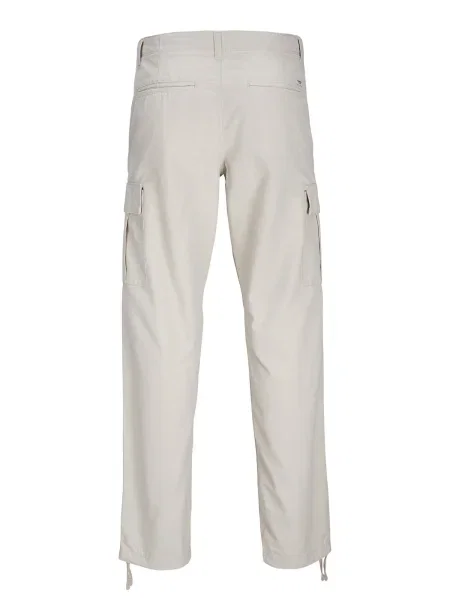 JACK & JONES Kargo hlače JPSTKane JJBarkley svetlo siva