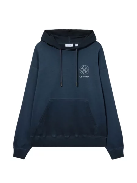 Hanorac cu glugă Off-white alb