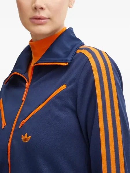 Polo Adidas cu dungi cu imagine negru
