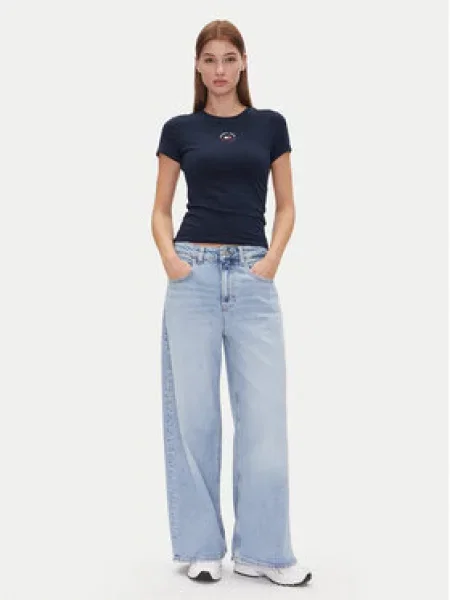 Tommy Jeans Jeansy Charlie Mr Loose Wd Co modrá