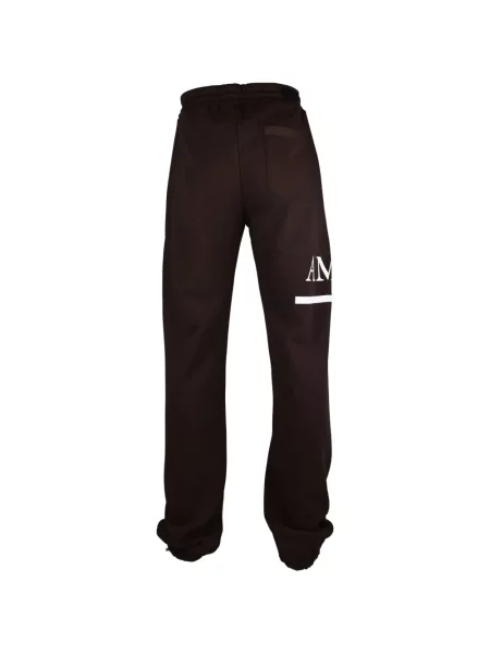 Pantaloni de jogging Amiri cu imagine alergare maro